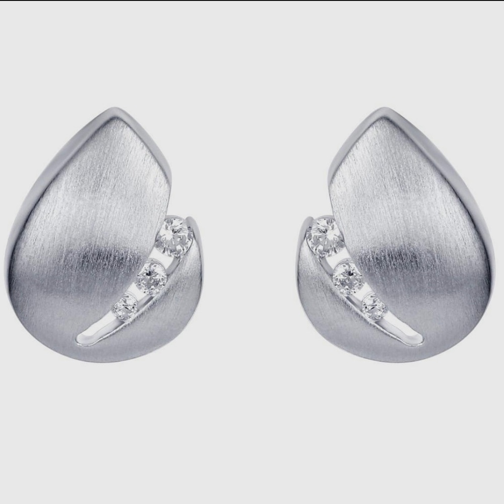Silver Morning Dew Earrings